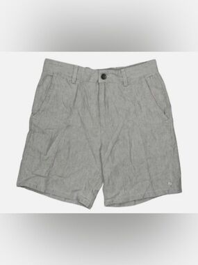 Men's rag and bone Casual Gray Linen-Blend Shorts
